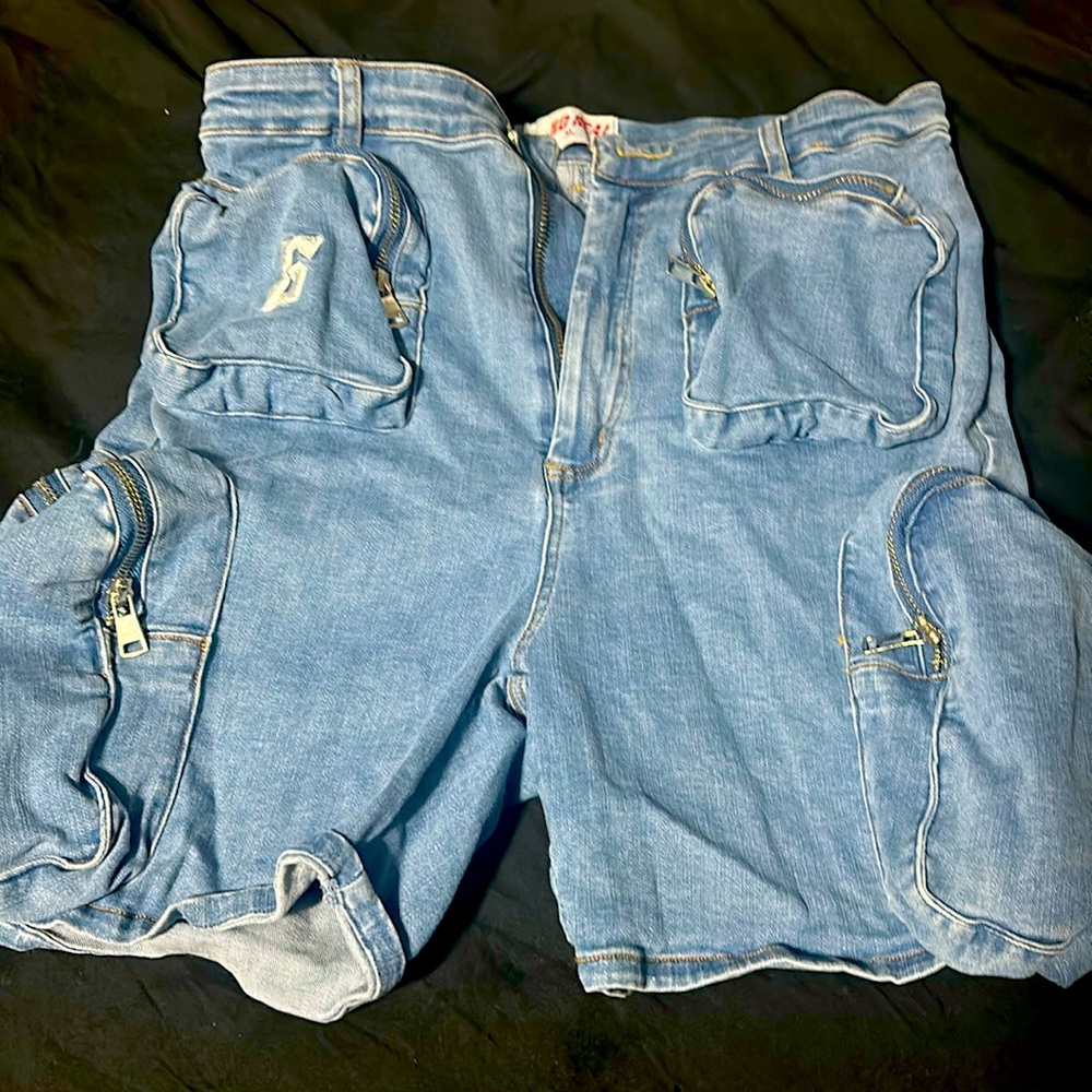 High waisted shorts